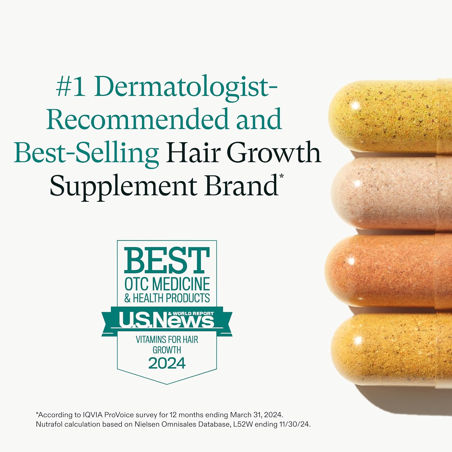 Nutrafol Women’s Hair Growth Supplement – Clinically Proven for Thicker, Stronger Hair (Ages 18-44) – Fresh Batch Exp. Jan 2026