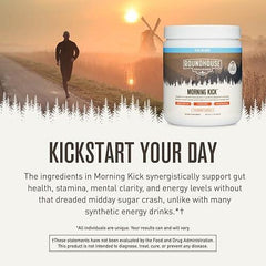 ROUNDHOUSE PROVISIONS MORNING KICK-DIGESTIVE POWDER-STRAWBERRY LEMONADE 9.1 0Z