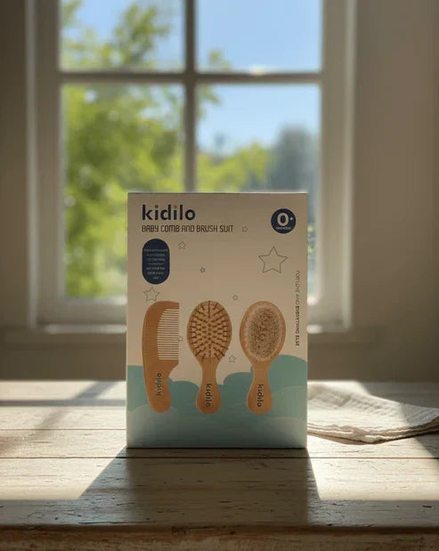 Kidilo – Baby Brush &amp; Comb Set